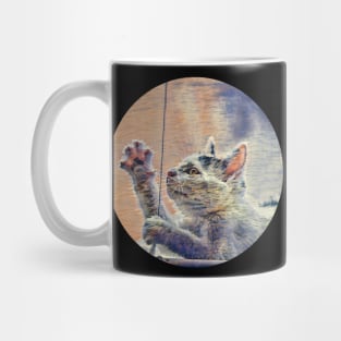 Catlike floppy cat Mug
